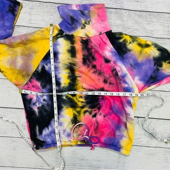 Lush - Tie Dye Mock Neck Sweater - Picture 10 of 10
